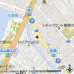 ファミリーマートオーケイ泊店周辺の地図