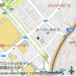 濱焼北海道魚萬 おもろまち駅前店周辺の地図