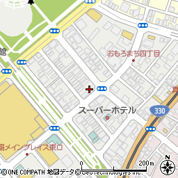 ぱいかじ 沖縄本店周辺の地図