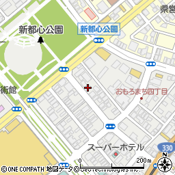 竹尾内装店周辺の地図