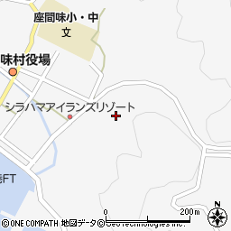 沖縄県島尻郡座間味村座間味周辺の地図