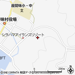 沖縄県座間味村（島尻郡）座間味周辺の地図