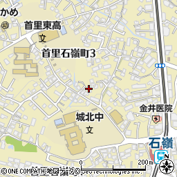 城北アパート周辺の地図