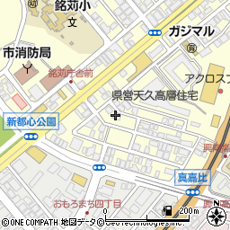 日本経済新聞那覇東部販売所周辺の地図