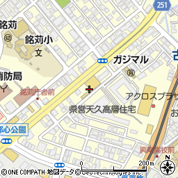 京都屋クリーニング　マックスバリュめかる店周辺の地図