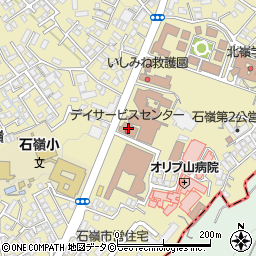 デイサービスセンター周辺の地図