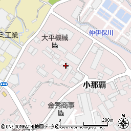 沖縄製線株式会社周辺の地図