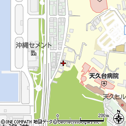 沖縄県那覇市天久1167-3周辺の地図