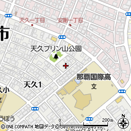 琉球新報　那覇泊販売店周辺の地図