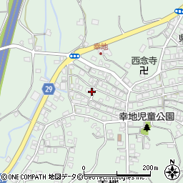 沖縄県西原町（中頭郡）幸地周辺の地図