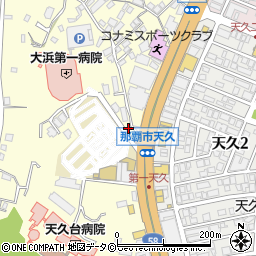 沖縄県那覇市天久909-2周辺の地図