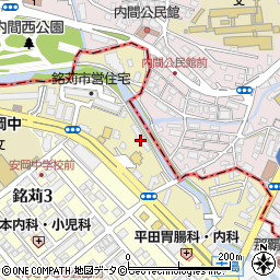 久銘建築設計周辺の地図