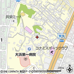 沖縄県那覇市天久881周辺の地図