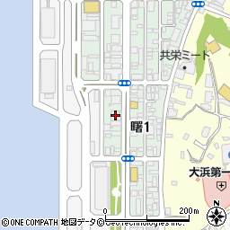仲村米穀商事周辺の地図