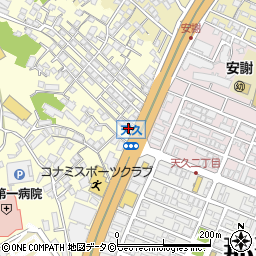 南海部品沖縄店周辺の地図