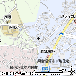 沖縄県浦添市経塚226-1周辺の地図