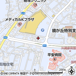 沖縄県浦添市経塚645-1周辺の地図