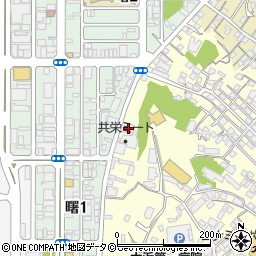 沖縄県那覇市天久1192-1周辺の地図