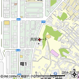 沖縄県那覇市天久1192-1周辺の地図