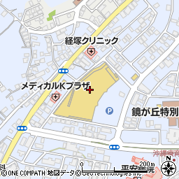 琉球銀行サンエー経塚シティ２ ＡＴＭ周辺の地図