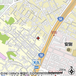 沖縄県那覇市天久764周辺の地図