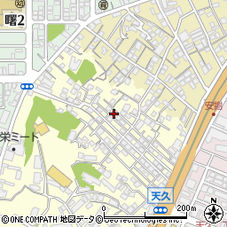 沖縄県那覇市天久802周辺の地図