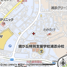 沖縄県浦添市経塚891-1周辺の地図