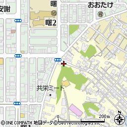 沖縄県那覇市天久838周辺の地図