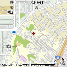 沖縄県那覇市天久804周辺の地図