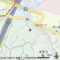 琉球日産自動車株式会社　納車整備センター周辺の地図