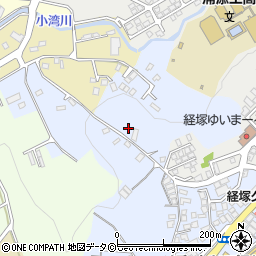 沖縄県浦添市経塚176周辺の地図