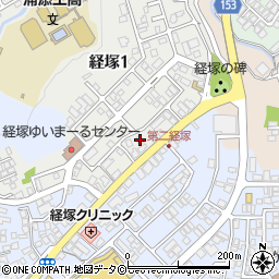 沖縄県浦添市経塚1丁目4-12周辺の地図