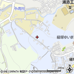 沖縄県浦添市経塚188-2周辺の地図