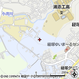 沖縄県浦添市経塚180-3周辺の地図
