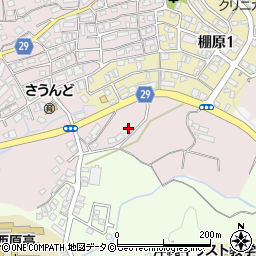 琉球ペイント株式会社西原営業所周辺の地図
