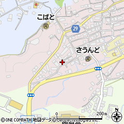 沖縄県中頭郡西原町棚原802-4周辺の地図