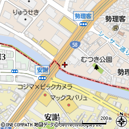安謝橋工業ビル周辺の地図