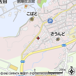 沖縄県中頭郡西原町棚原802-3周辺の地図