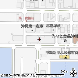 琉球物流株式会社　本社周辺の地図