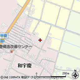 沖縄県中頭郡中城村和宇慶周辺の地図