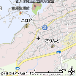 沖縄県中頭郡西原町棚原780周辺の地図