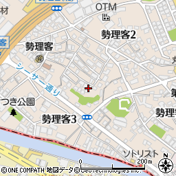 沖縄県浦添市勢理客2丁目29周辺の地図