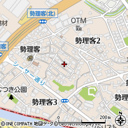 沖縄県浦添市勢理客2丁目26周辺の地図
