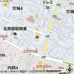 沖縄海邦銀行かねひで内間店 ＡＴＭ周辺の地図