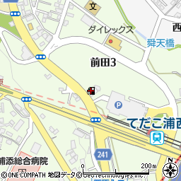 ＥＮＥＯＳサンセール前田ＳＳ周辺の地図