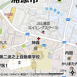 ＴＳＰネット株式会社　浦添店周辺の地図