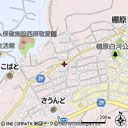 沖縄県中頭郡西原町棚原54周辺の地図