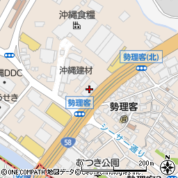 沖縄トヨタ自動車周辺の地図
