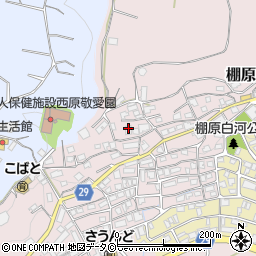 沖縄県中頭郡西原町棚原112周辺の地図