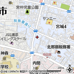 ファミリーマート宮城五丁目店周辺の地図